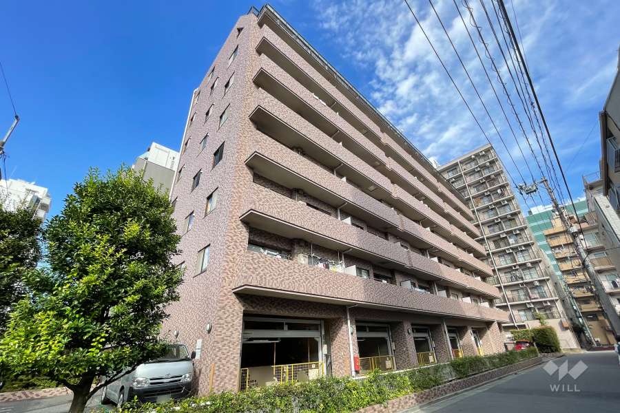 クレッセント蒲田3の外観（南西側から）