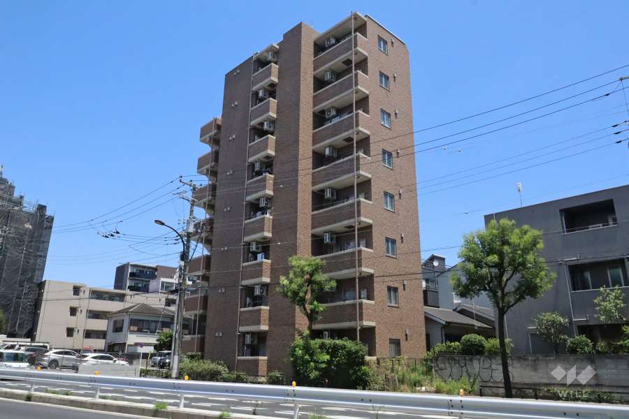 サンテミリオン田園調布南の外観(南西側から)