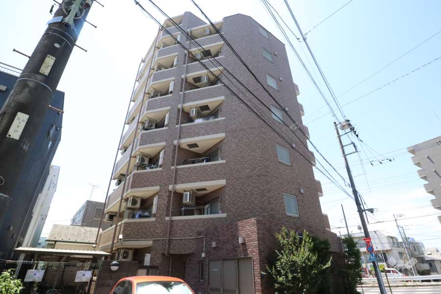 サンテミリオン田園調布南の外観(北東側から)