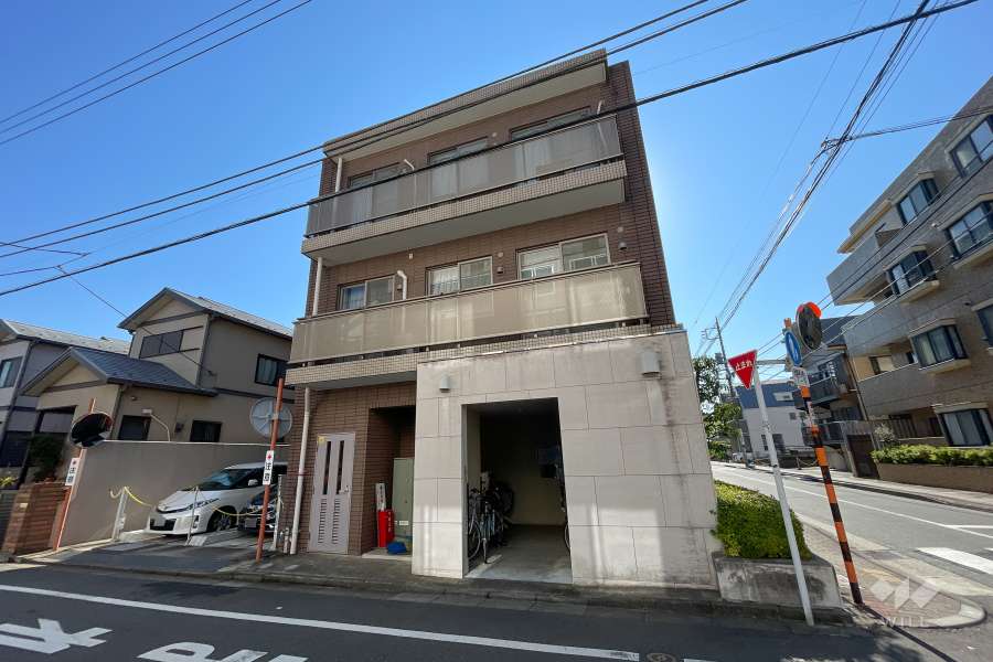 東嶺町シティハウスの外観（北西側から）