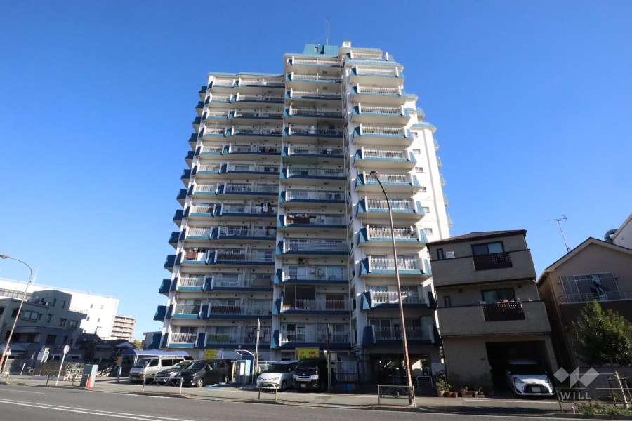 六郷東豊エステートの外観（西側から）