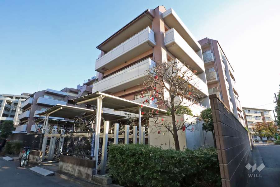 クレッセントウインドスクエアの外観（北側から）