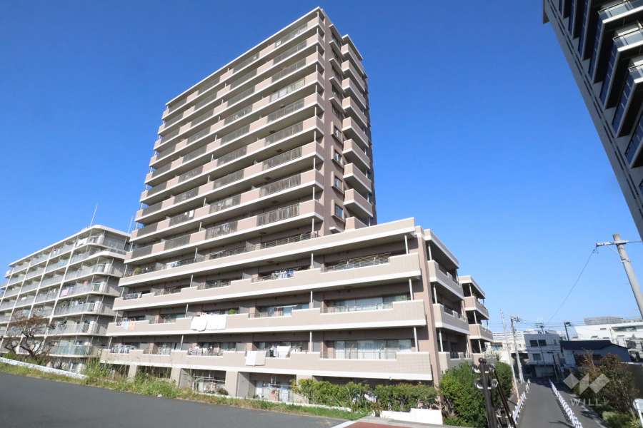 京急シティ多摩川の外観(南東側から)