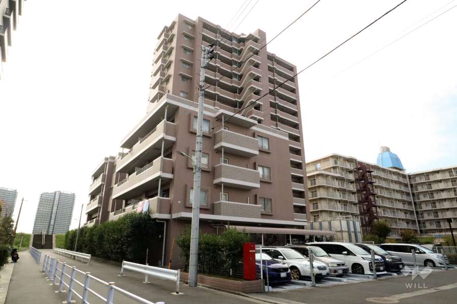 京急シティ多摩川の外観(北東側から)