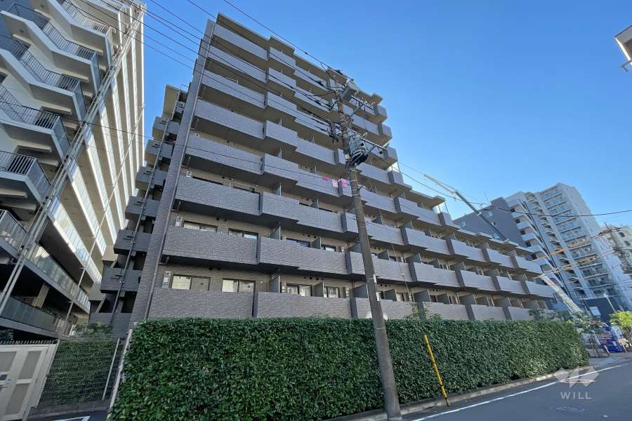 ルーブル大鳥居伍番館の外観（北東側から）