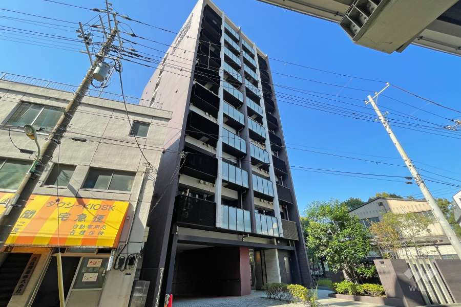 ハーモニーレジデンス羽田ウエストの外観（南東側から）