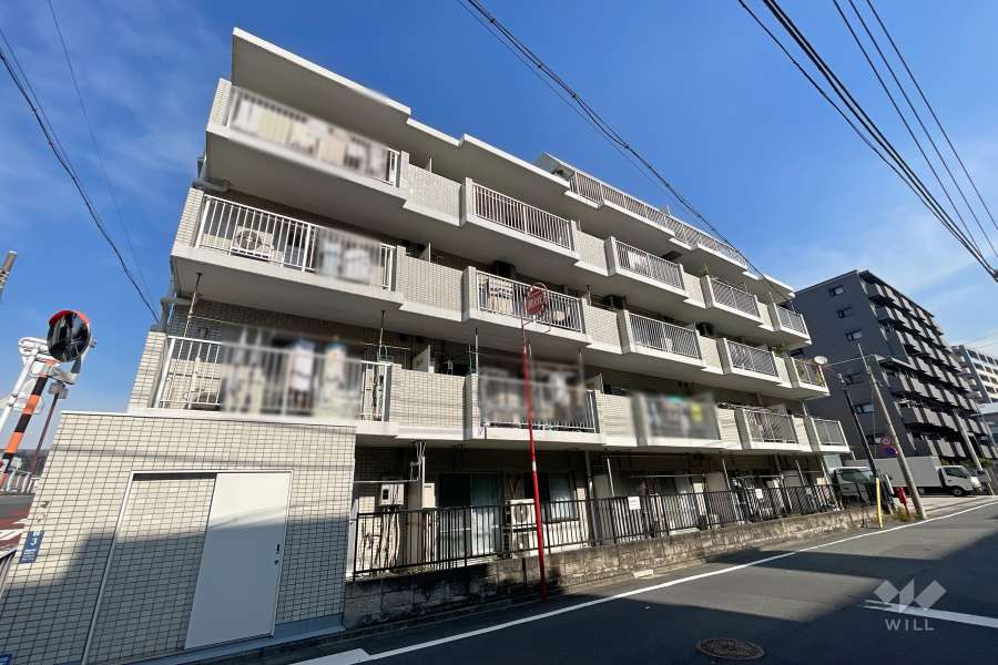 クリオ蒲田東ホームズの外観（南西側から）