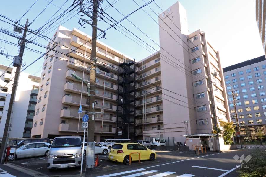 トーア第２糀谷マンションの外観(北西側から)