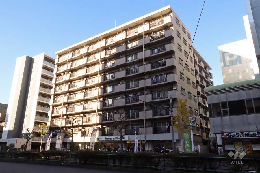 トーア第２糀谷マンションの外観(南東側から)