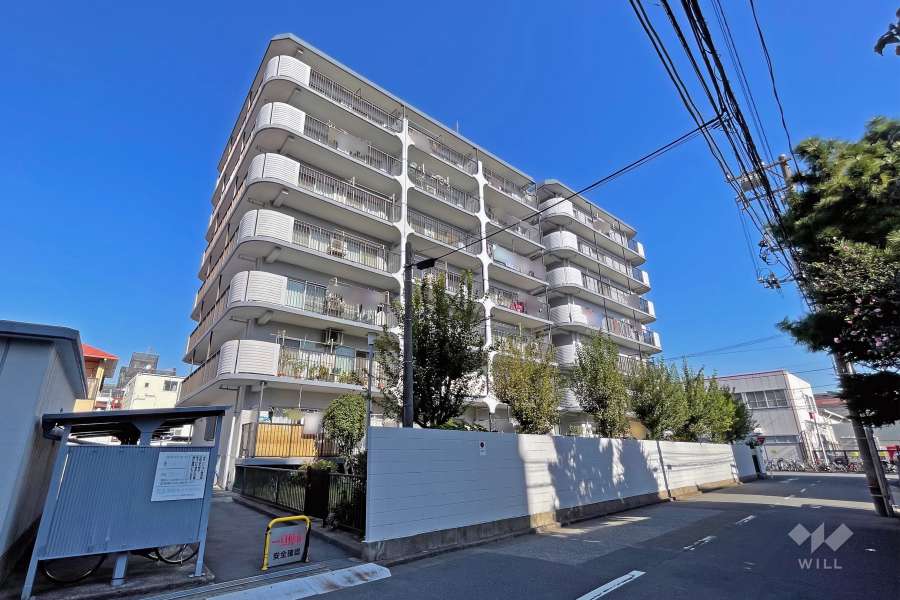 ニューライフマンション東糀谷の外観（南西側から）