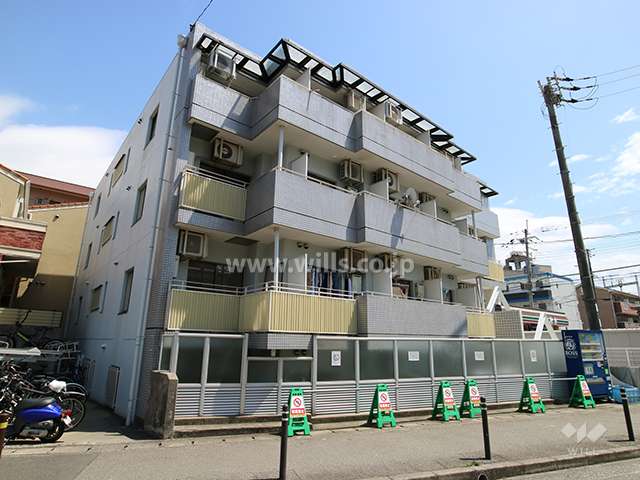 ダイドーメゾン西宮北口10の外観(北西側から)