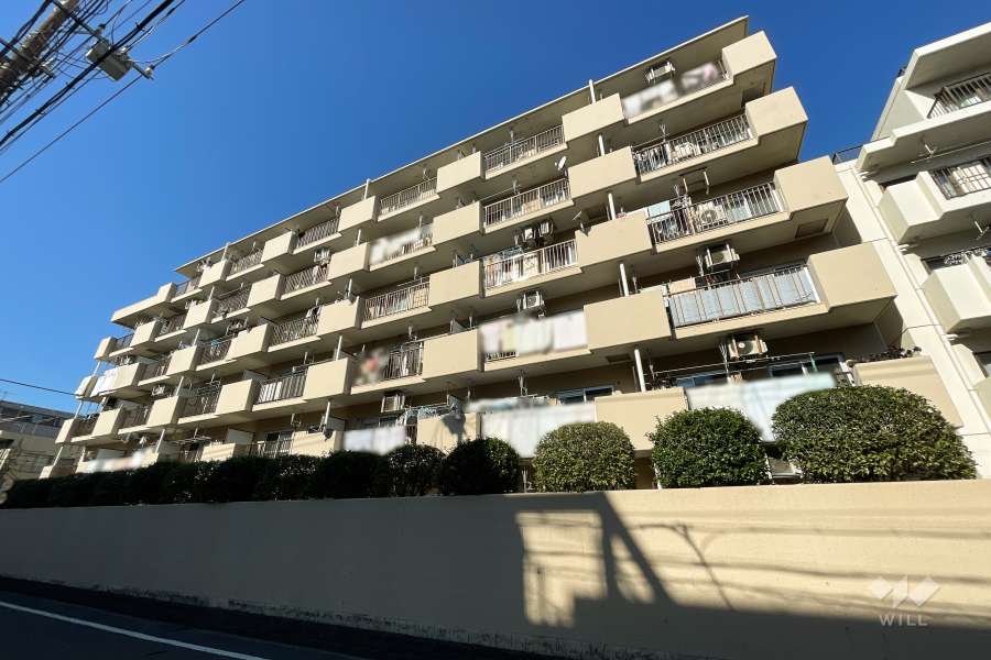 ファミール東糀谷の外観（南東側から）