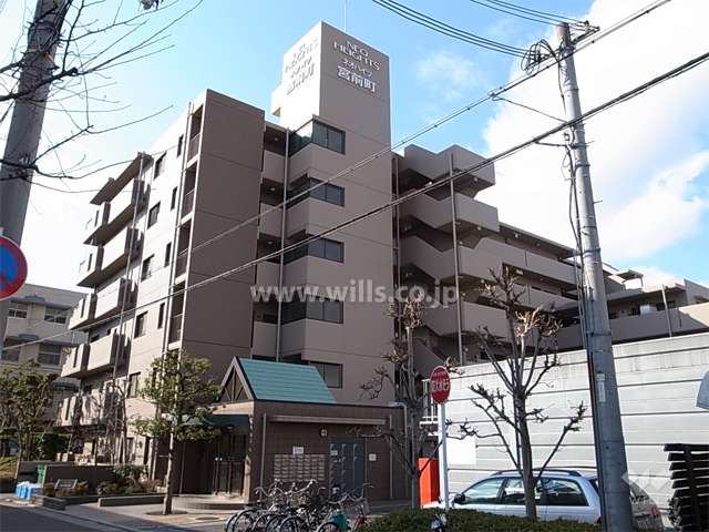 ネオハイツ宮前町の外観（北東側から）