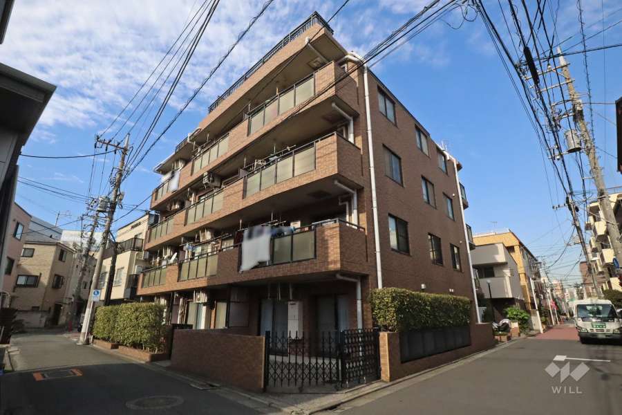 グランイーグル南蒲田2の外観（南東側から）