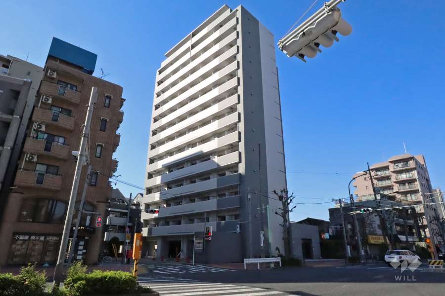 メインステージ蒲田5の外観(北東側から)