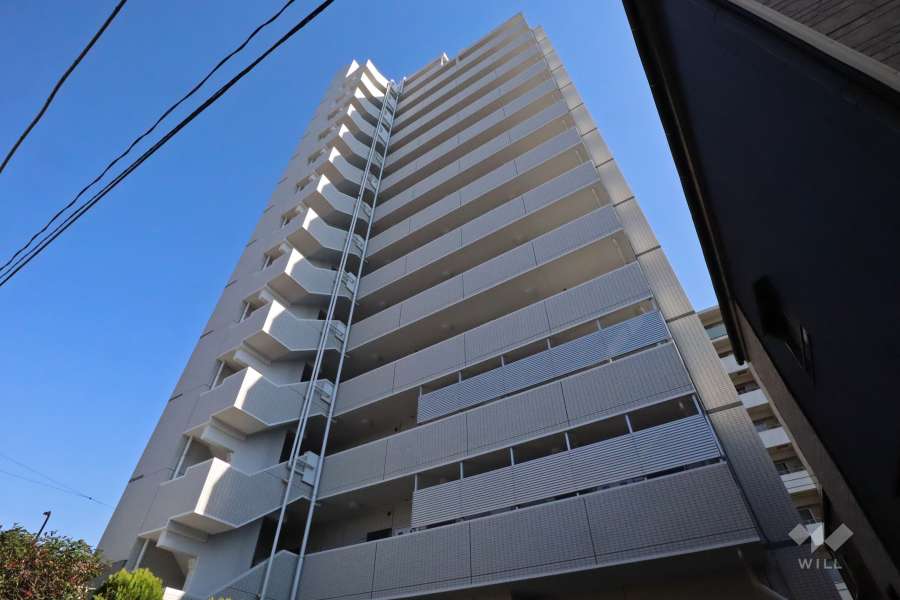 メインステージ蒲田5の外観(南西側から)