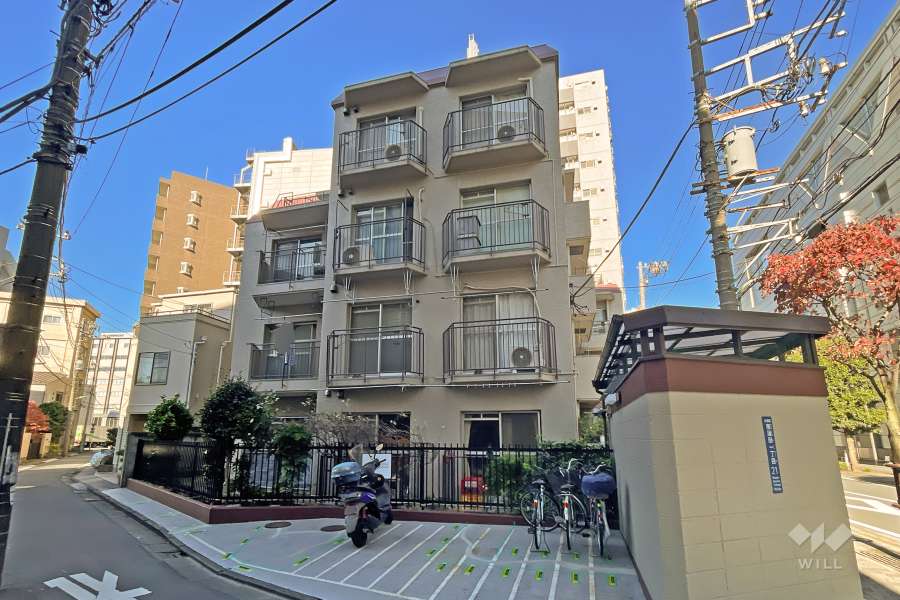 セザール蒲田の外観（南東側から）