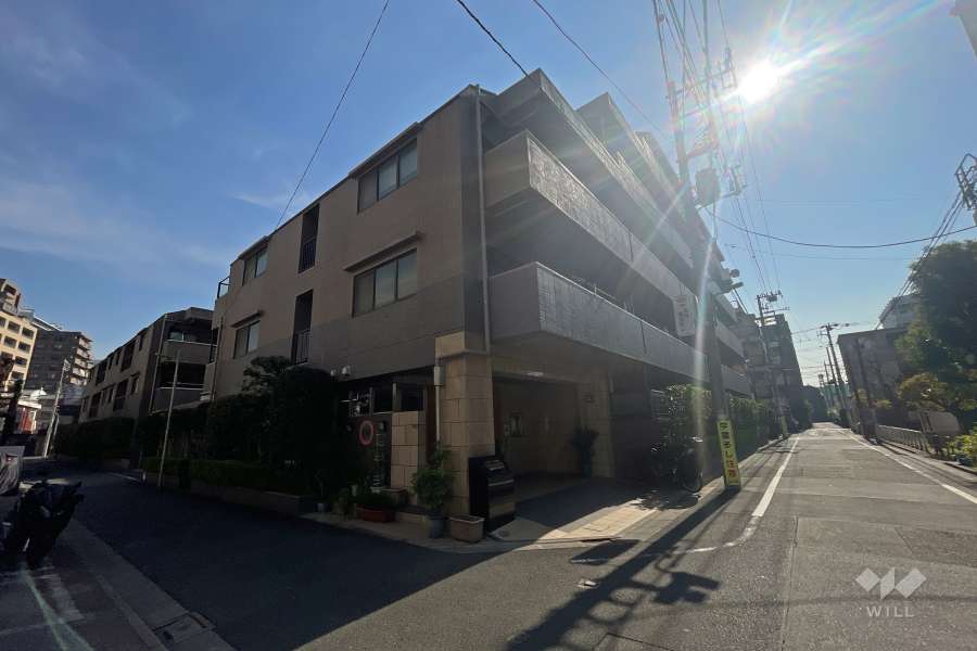 レクセルマンション京急蒲田の外観（北西側から）