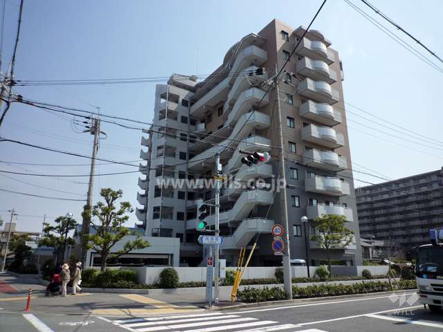 アトラス西宮の外観（北西側から）