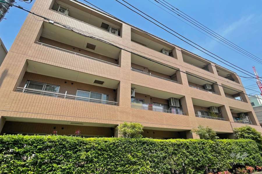 ガーデンホーム久が原の外観（南側から）