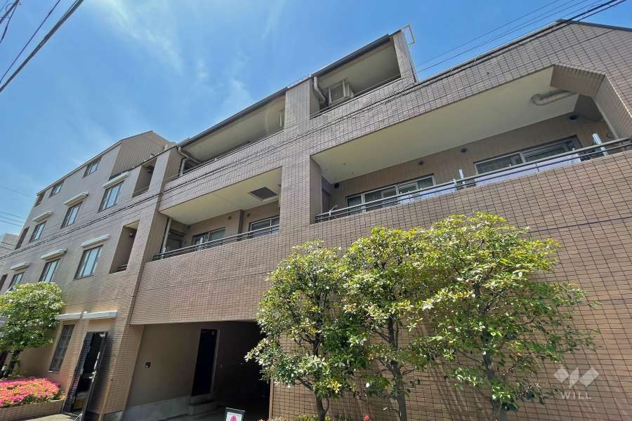 ガーデンホーム久が原の外観（北東側から）