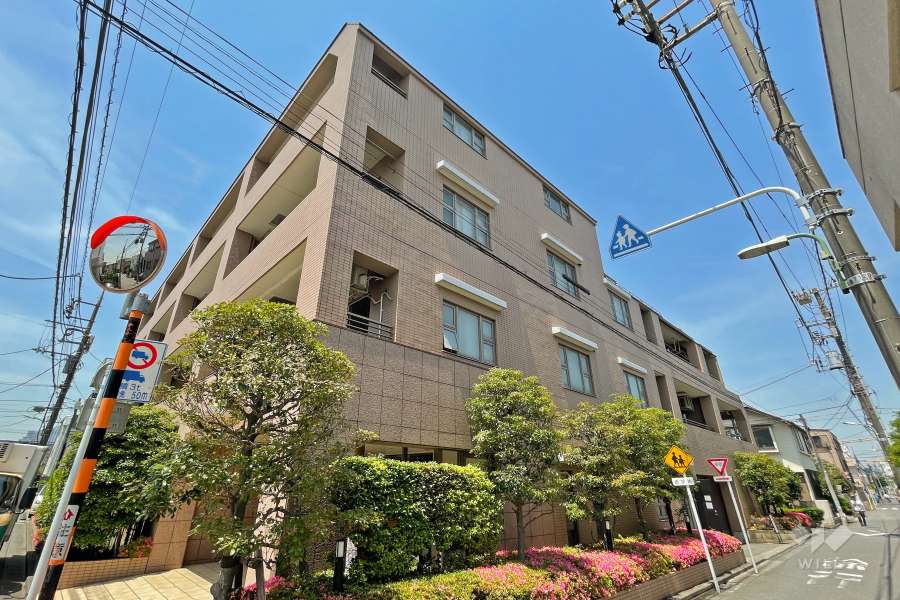 ガーデンホーム久が原の外観（東側から）