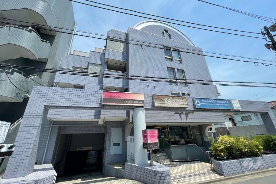 セザールプラザ久が原の外観（北西側から）