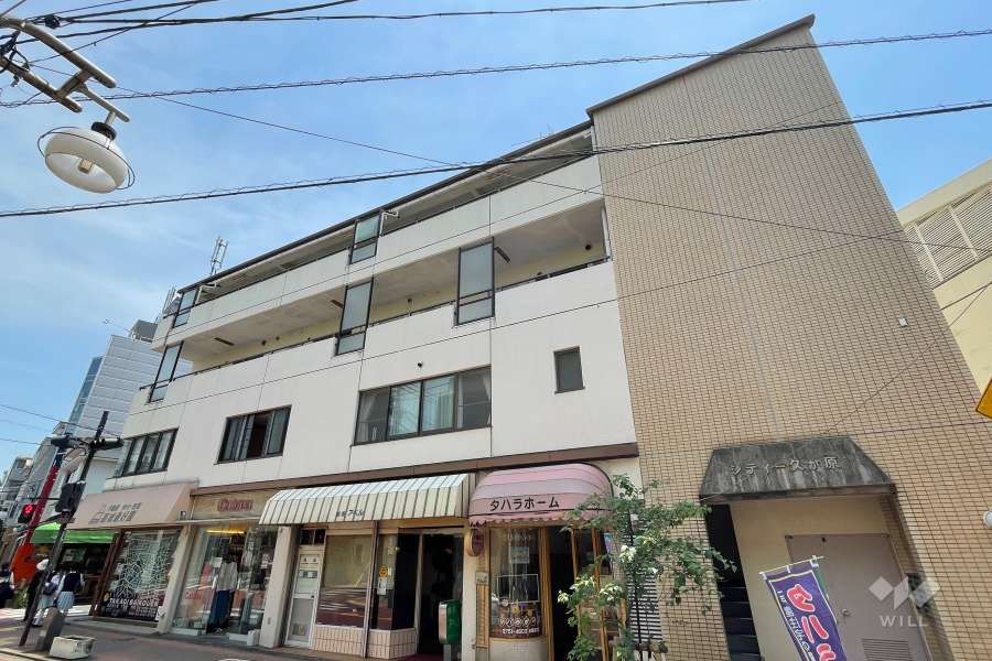 シティー久が原の外観（北西側から）