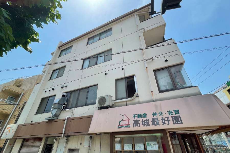 シティー久が原の外観（北東側から）