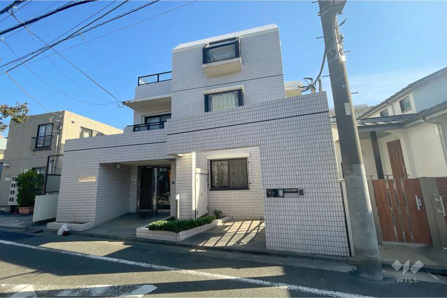 エルベ久が原の外観（南西側から）