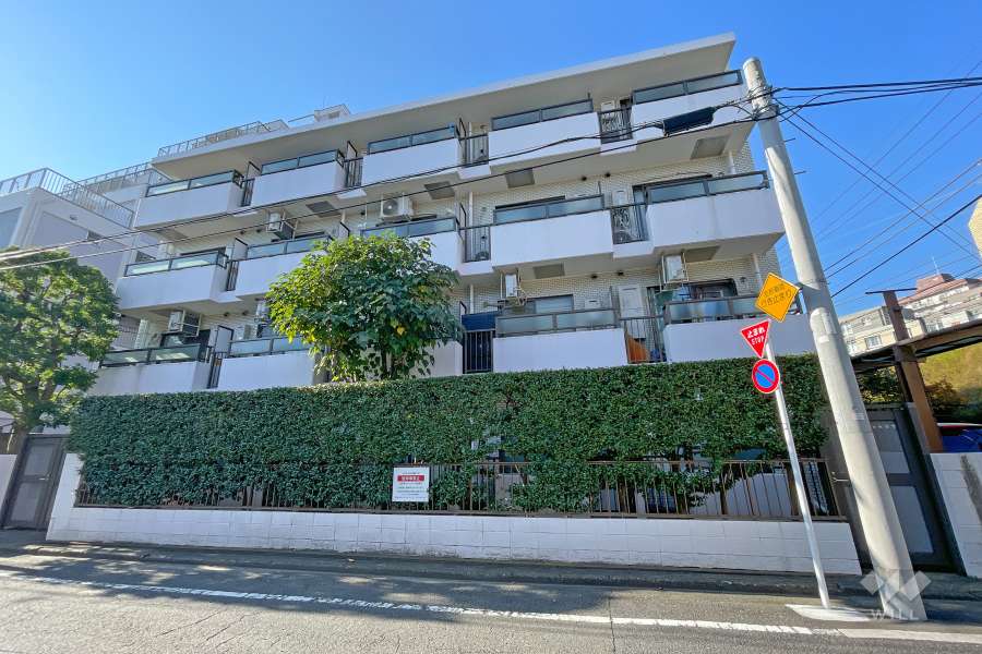 パレドール石川台の外観（北側から）