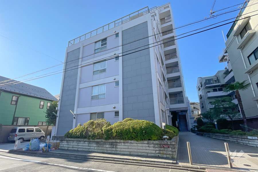 雪ヶ谷第2コーポラスの外観（北東側から）