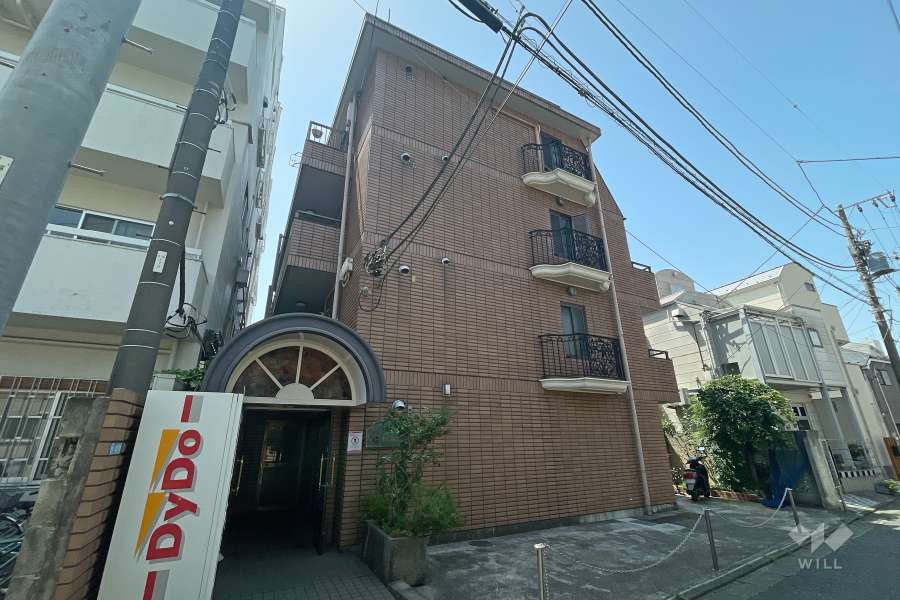 晴紀館の外観（北西側から）