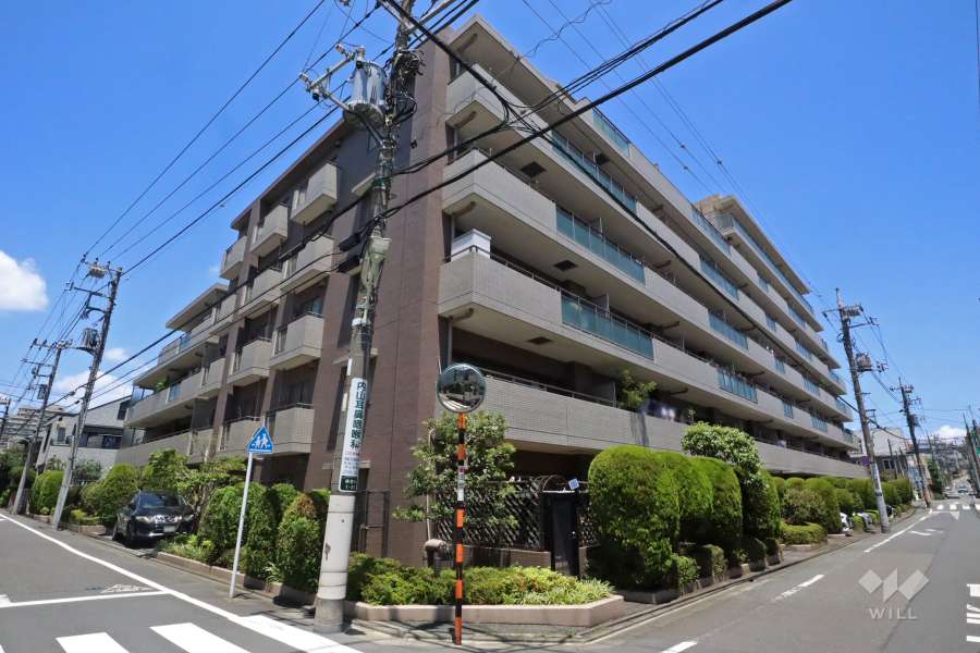 フェアロージュ南雪谷アークスコートの外観(南東側から)