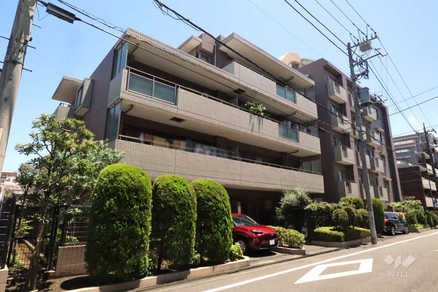 フェアロージュ南雪谷アークスコートの外観(南西側から)