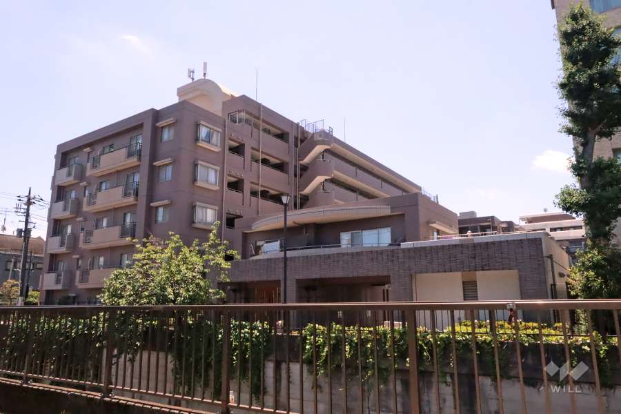 フェアロージュ南雪谷アークスコートの外観(北西側から)