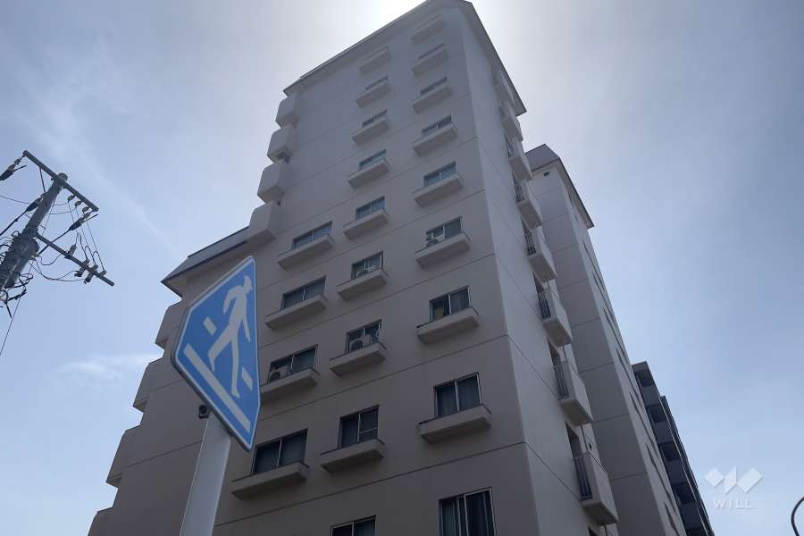 アルカサーノ雪が谷の外観（北西側から）