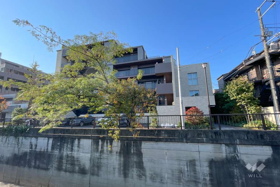 ジオ南雪谷の外観（北西側から）