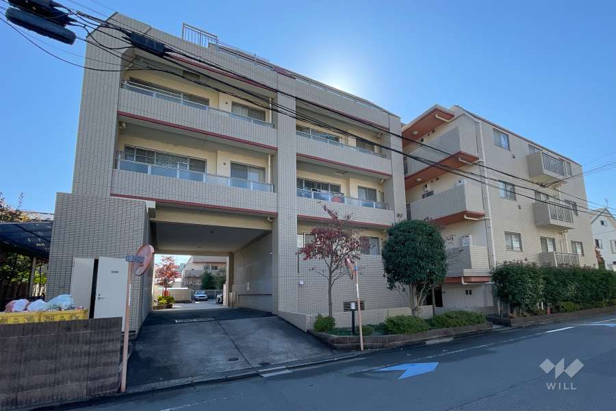 ミオカステーロ雪ヶ谷アルテパラッツォの外観（北側から）