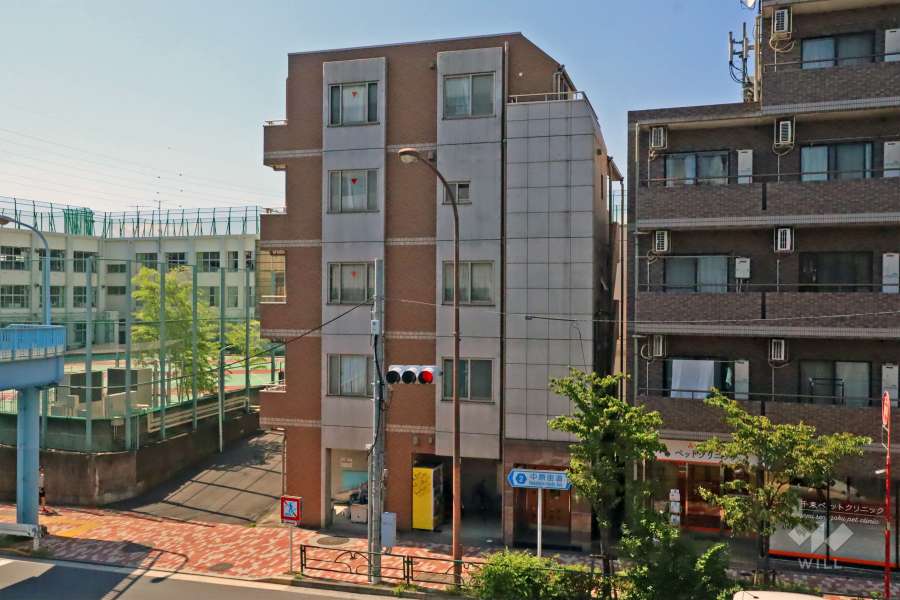 プログレス洗足池の外観(南東側から)