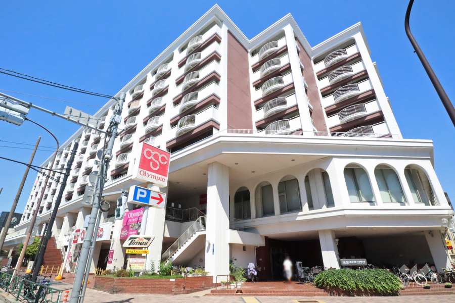 洗足ミナミプラザの外観（東側から）