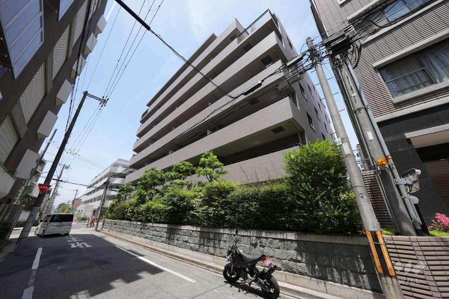 ステイツ甲子園口の外観（南側から）