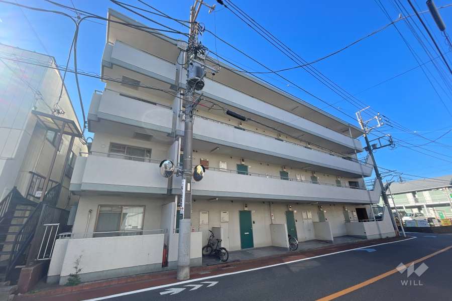 セザール南馬込の外観（北東側から）　