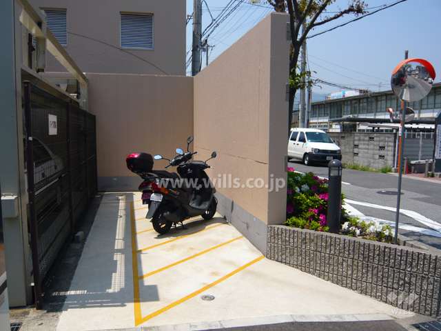 バイク置場