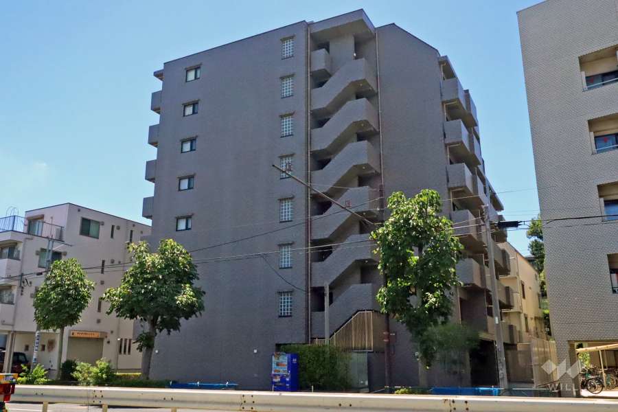 ルーブル南馬込参番館の外観（北側から）