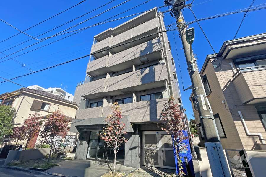 ルーブル南馬込弐番館の外観（南東側から）