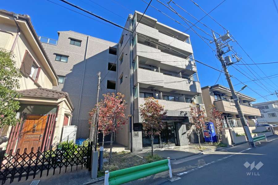 ルーブル南馬込弐番館の外観（南西側から）