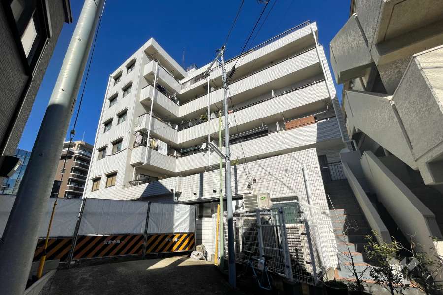 マイキャッスル南馬込の外観（南側から）