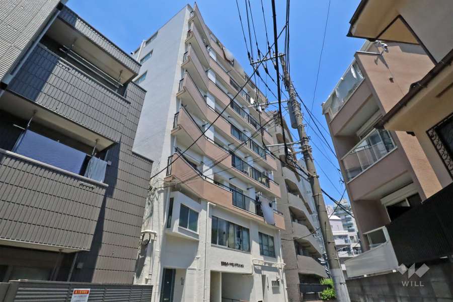 西馬込ダイヤモンドマンションの外観（南側から）