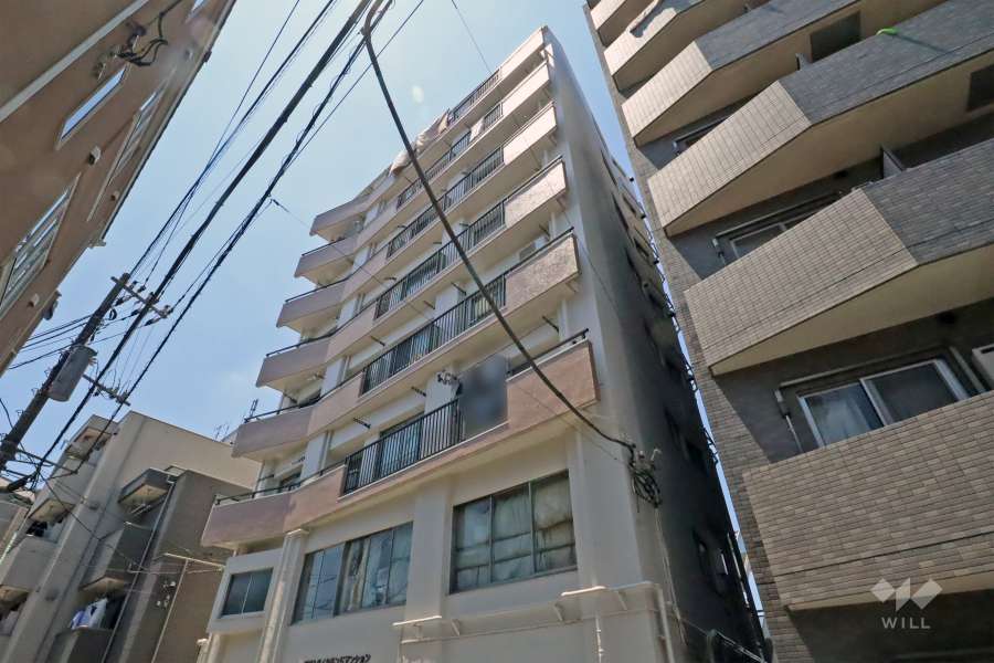 西馬込ダイヤモンドマンションの外観（東側から）